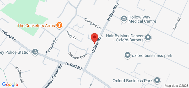 Map showing Gao Express - Oxford in Oxford