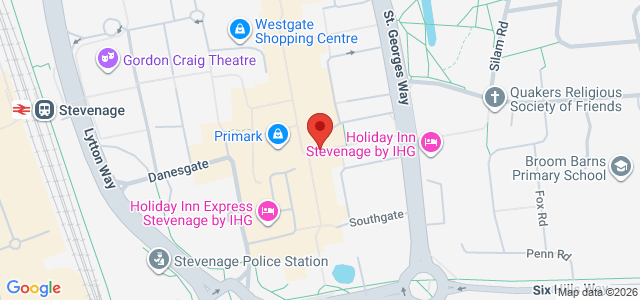 Map showing Gao Express - Stevenage in Stevenage
